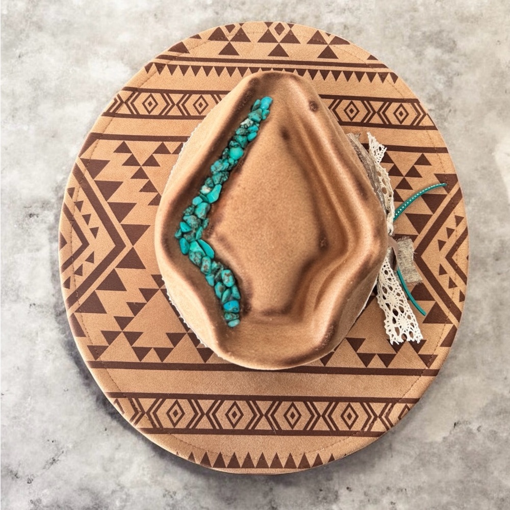 Custom southwestern hat
